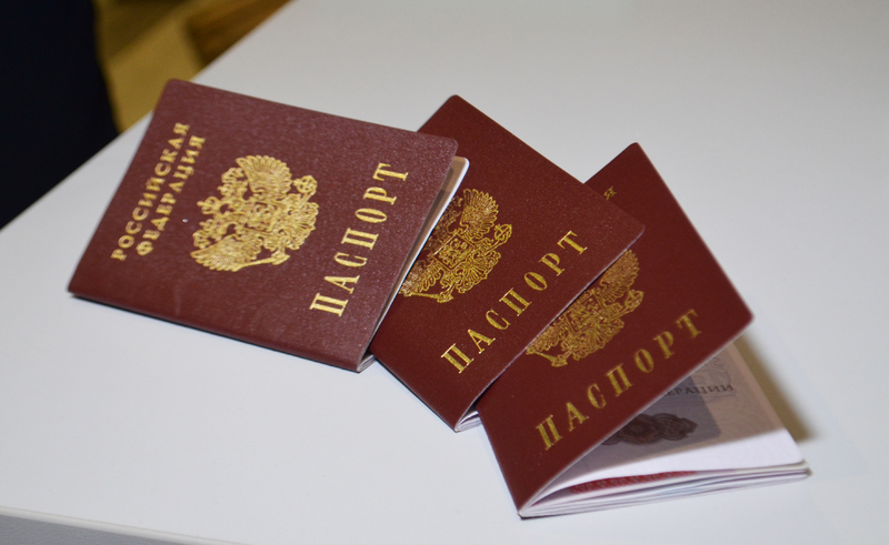 Вручение паспортов гражданина Российской Федерации